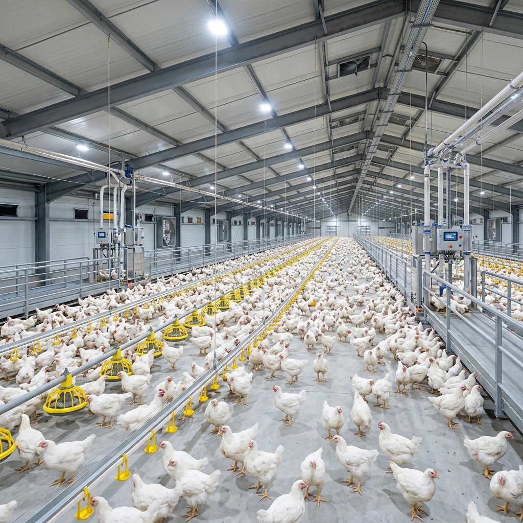 Broiler (Etlik Piliç) Tesislerinde Tünel Havalandırmalı Kümes İnşaat Maliyetleri