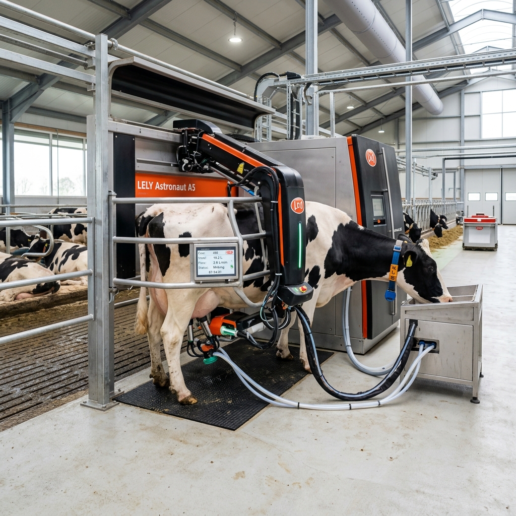 Büyükbaş Süt Sağım Robotları ve Modern Çiftlik Otomasyonu Kredileri Büyükbaş Süt Sağım Robotları ve Modern Çiftlik Otomasyonu Kredileri